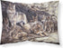 Caroline's Treasures BDBA0157PILLOWCASE Wolf Wolves by The Den Fabric Standard Pillowcase Lightweight Super Soft Easy Care Decorative Artwork Pill...