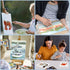 ESRICH Canvases for Painting 8Pack Painting Canvas with 9x12,8x10,4x6,Canvas Panels for Oil Paint,Watercolor,Acrylic Paint,Gouache and Tempera....