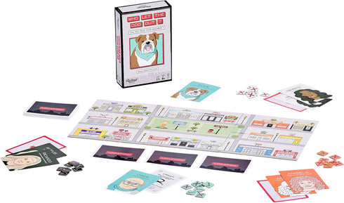 Ridley's Ridley’s Who Let The Dog Out? Card Game – Fun Collaborative Family Game for 4-8 Players, Ages 10+ – Instructions Included – Strategy Card...