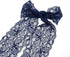 ATRBB 10 Yards 3 Inch Wide Elastic Lace Trim Floral Pattern Lace Ribbon for Garment,Crafts and Gift Wrapping (Navy)...
