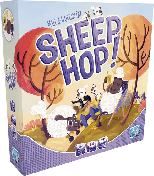 Space Cow Sheep Hop Board Game | Cooperative Strategy Game | Fun Family Game for Kids and Adults | Ages 5+ | 1-4 Players | Average Playtime 15 Min...