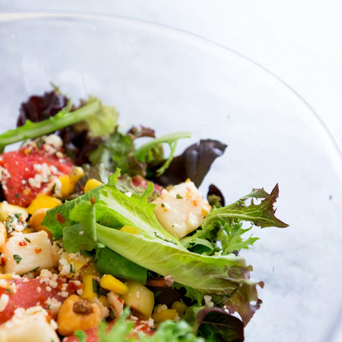 Youngever 4 Pack 115OZ Large Clear Plastic Mixing and Serving Bowls, Popcorn Bowls, Salad Bowls, Chip and Dip Serving Bowls...