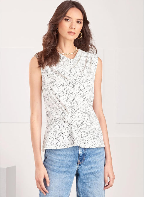 Simplicity Misses' Tops Sewing Pattern Kit, Code S9706, Sizes 8-10-12-14-16, Multicolor...