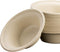 Durable Biodegradable Leak-Proof 11.5 oz Disposable Bowls 25 Pk. Sturdy, Plant-Based Gluten-Free Compostable Wheatstraw Fiber Container, Eco-Frien...