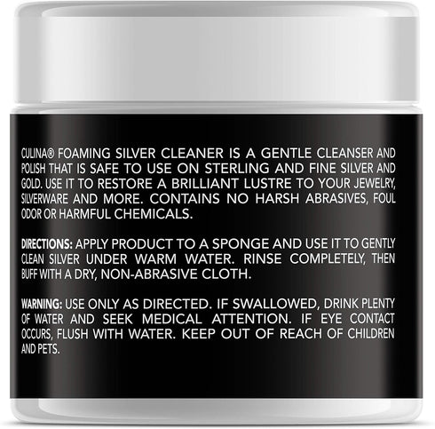 Silver Cleaning Foam for Silver Polish Kosher OU Certified Made in USA...