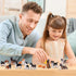 12PCS Dog Figurines Playset, Realistic Detailed Plastic Puppy Figures, Hand Painted Mini Dog Figures Toy Set Cake Toppers Birthday Easter Eggs Gif...