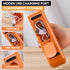 Knife Sharpener Professional 2-Stage Electric Knife Sharpener, Black, Knife Sharpener for a wide range of kitchen knives with quick sharpening and...