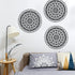 18x10 Inch Mandala Stencil Reusable Mandala Painting Templates Stencil Floral Design Stencil Mandala Drawing Craft Stencil for DIY Wall, Tile, Fur...