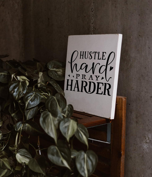 Inspirational Word Stencil Set, 16PCS Christian Faith Stencils with Quotes and Bible Verses, Ideal for Painting on Wood, Canvas, Walls, Furniture,...