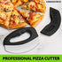 Urbanstrive Heavy Duty Stainless Steel Pizza Cutter with Cover, Super Sharp Blade Pizza Knife Pizza Cutter Rocker, Perfect Kitchen Gadgets for Piz...