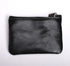 Genuine Leather Coin Purses Mens Women Leather Zipper Coin Purse Pouch Slim Change Credit Card Holder Slim Wallet Key Holder Change Pouch Small Wa...