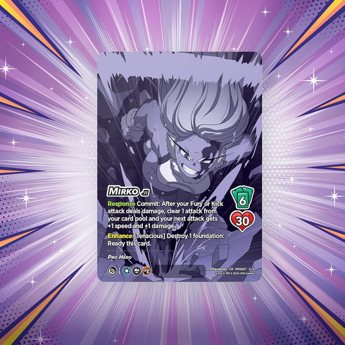 Universus My Hero Academia: Girl Power Booster - 11 Card Hanging Pack, Deck-Building Card Game, Powerful Female Characters, Includes Foil Card...