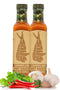 Hank Sauce Camouflage Hot Sauce - Versatile Hot Pepper Sauce with Fresh Cilantro, Garlic & Aged Peppers - Hot Garlic Sauce with Mild Heat & Unique...