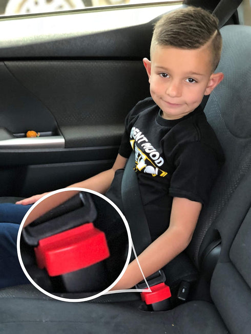 Safety Buckle Pro Seatbelt Lock and Seat Belt Clips - Keep Children in Car Seat Locked and Tight – Stop Kids with Special Needs from Unbuckle - St...