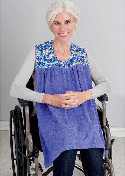 Simplicity Adult Bibs Sewing Pattern Kit, Code S9489, One Size, Multicolor...