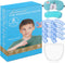 Kids Mouth Guard Blue for Grinding Teeth 8 Pack Moldable Night Guards for Clenching Teeth | Comfortable Dental Guard | Stops Bruxism and Tmj | Inc...