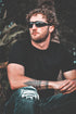 Birdz Eyewear Oriole Padded Safety Bifocal Motorcycle Glasses Black Frame Clear Lenses 1.5 Magnification Carry Bag...
