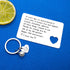 Baixian 10th Anniversary Engraved Wallet Insert Card for Husband Wife Wedding Gifts Mini Love Note Gifts for Women Men Happy 10th Anniversary Pres...