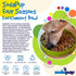 SodaPup Four Seasons Enrichment Bowl – Durable Slow Feeder Bowl Made in USA from Non-Toxic, Pet-Safe, Food Safe Material for Mental Stimulation, S...