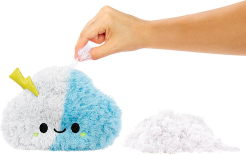 Fluffie Stuffiez Cloud Small Collectible Feature Plush - Surprise Reveal Unboxing with Huggable ASMR Fidget DIY Fur Pulling, Ultra Soft Fluff...