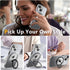 for iPhone 15 Plus Case Glitter with Rotatable Ring Stand Compatible with MagSafe, Plating Bling Clear Case with Camera Lens Protector Slim Phone ...