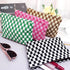 4pcs Lager Checkered Makeup Bag Cosmetic Bag for Women, Y2k Accessories Aesthetic Plaid Makeup Bag for Women, Large Capacity Pencil Case Makeup Br...
