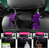 2 PCS Bling Car Seat Headrest Hooks, Crystal Rhinestone Back Seat Hanging Storage Organizer, Auto Purse Bags Hanger, Universal Vehicle Interior Ac...