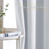 NICETOWN Greyish White Room Darkening Curtains - Window Treatment Thermal Insulated Grommet Panels/Drapes for Bedroom (2 Panels, 52 by 54)...
