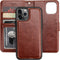 Bocasal for iPhone 11 Pro Wallet Case with Card Holder PU Leather Magnetic Detachable Kickstand Shockproof Wrist Strap Removable Flip Cover for iP...