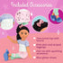 Glitter Girls – Soo Ji 14-inch Poseable Fashion Doll – Black Hair & Hazel Eyes —Hearts Outfit with Blue Glitter Shoes – Toys, Clothes, and Accesso...