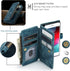 UEEBAI Wallet Case for iPhone SE 2022 5G/iPhone 7/iPhone 8/iPhone SE 2020, Handmade PU Leather Phone Case Card Slots Magnetic Zipper Pocket Kickst...