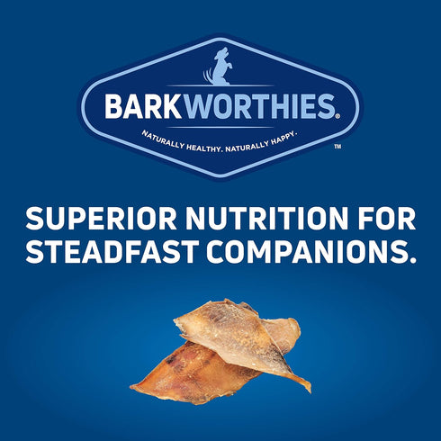 Barkworthies 5-to-7-inch Beef Scapula Dog Treats (8 oz. bag) - High Protein, Single Ingredient, Rawhide Alternative Healthy Dog Chews - Natural Ra...