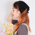 Crochet Head Scarf Bandanas Headbands Hair Scarf for Women Girls Knitted Floral Hair Coverings Accessories for Hair Styling Holiday Decor(Black)...