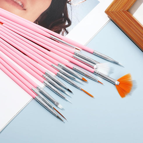 Aster 15Pcs Cake Decorating Brushes, Cake Painting Brushes Kit Food Safe Paint Brushes Fondant Sugar DIY Tools Set Cookie Decorating Supplies Cand...