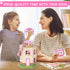Rooftop Romance 3D Puzzle Dollhouse for Girls - Easy to Assemble 3-D Miniature Doll House Building Kit with LED Light for Kids - Educational Paper...