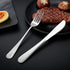 | Travel Utensils Set | Reusable Camping Cutlery Set | Stainless Steel Flatware Set | Portable Silverware Set with Case | Includes Knife/Fork/Spoo...