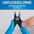 Jonard Tools JIC-2755 High Carbon Steel Flush Cutter Plier...