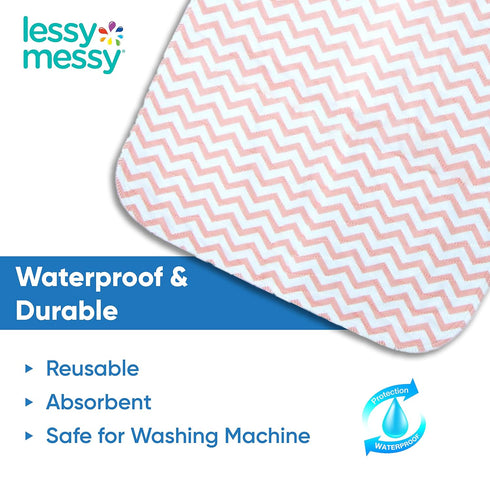 Waterproof Baby Changing Pad for Dresser - Extra Large Diaper Changing Mat | High-Temperature Safe & Easy to Clean | Portable Travel Changing Pad ...