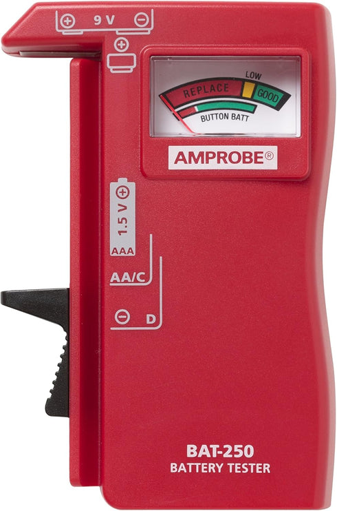 Amprobe BAT-250 Battery Tester, Basic pack...