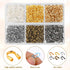 600 Pcs Brass Wire Guardian U-Shape Cable Protector Brass Wire Protector for Earring Bracelet Necklace Pendant DIY Jewelry Making Supplies, 6 Colo...