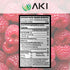 AKI Dried Sugar-Free Raspberry Powder - Ideal for Baking, Flavoring, Smoothie, Popsicles, Yogurt, Recipes with Raspberries (5.29oz/150g)...
