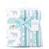 Hudson Baby Unisex Baby Flannel Burp Cloth 12pk, Teal Elephant, One Size...