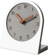 Wooden Silent Non-Ticking Battery Operated Decorative Small Mini Analog Modern Shelf Desk Table Mantel Clock for Home, Office, Living Room, Bed Ro...