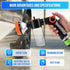 High Pressure Water Hose Nozzle - Garden Hose Nozzle Sprayer Heavy Duty Spray Bottle Soap Car Wash Foam Gun Water Hose Sprayer Nozzle - Spray Foam...