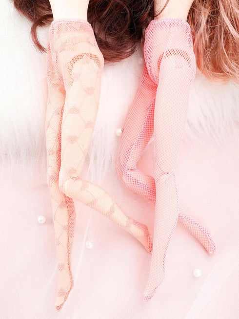 Sotiff 10 Pairs Doll Lace Stockings Handmade Long Sock Female Doll Socks Legging Casual Accessories for DIY Baby Doll Clothes Toy (Cute Style)...