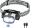 Rechargeable LED Headlamp Flashlight, 1500 Lumen Headlight with 9 Modes, Motion Sensor Head Lamp Camping Essentials Gear, Waterproof Head Light Fl...