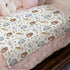 Watercolor Owls Green Leaves Baby Blanket for Girl Boy Owl Birds Boho Leaves Receiving Blanket Toddler Baby Newborn Nursery Crib Bed Throw Blanket...