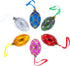 1896 Twelve Monograms in Red Royal Egg Glass Ornament 4 Inches...