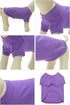 Lovelonglong 2019 Pet Clothing Dog Costumes Basic Blank T-Shirt Tee Shirts for Small Dogs Purple L...