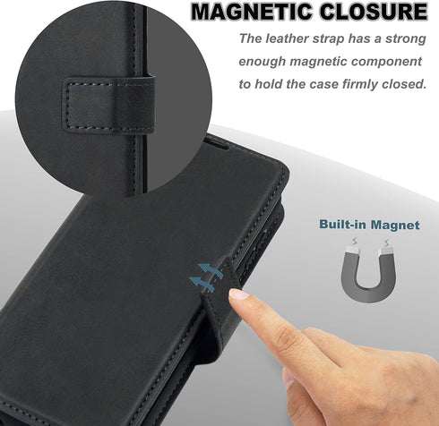 Galaxy Note 20 Ultra 5G Wallet Case - Flip Leather Slim Case with Card Holder Kickstand Magnetic Closure Protective Phone Case for Samsung Galaxy ...